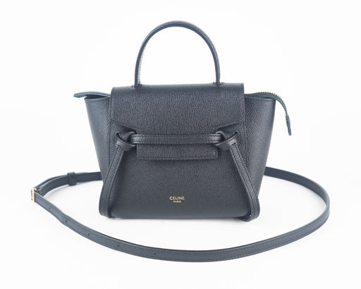 Celine Pico Belt Bag in Grained Calfskin