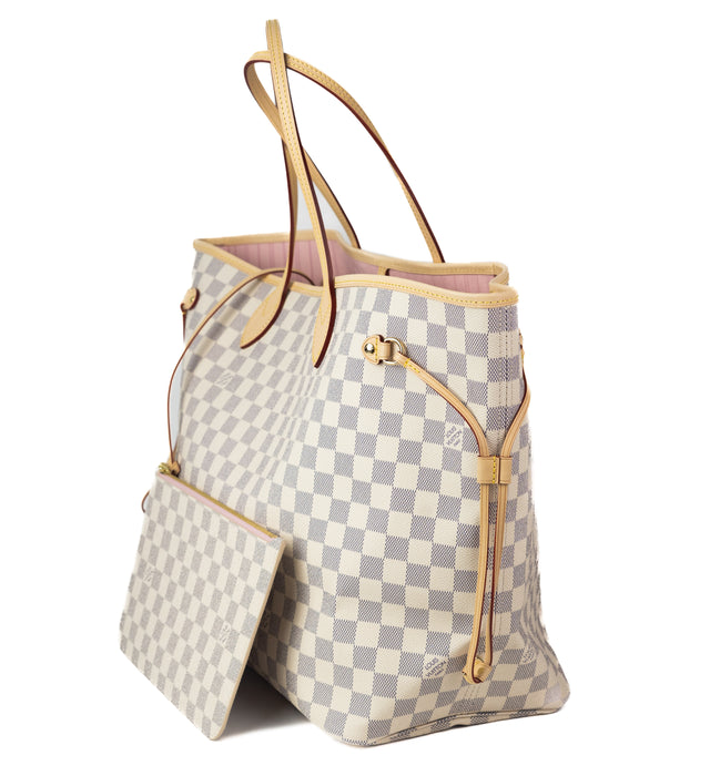 Louis Vuitton Neverfull GM Azur Rose Ballerine