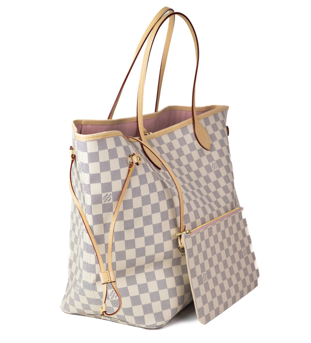 Louis Vuitton Neverfull GM Azur Rose Ballerine