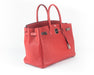 Hermes 35 Birkin Bag in Red