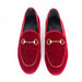 Gucci Women Jordaan Velvet Loafers