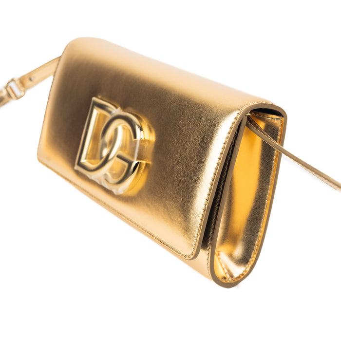 Dolce and Gabbana Nappa Mordore 3.5 clutch