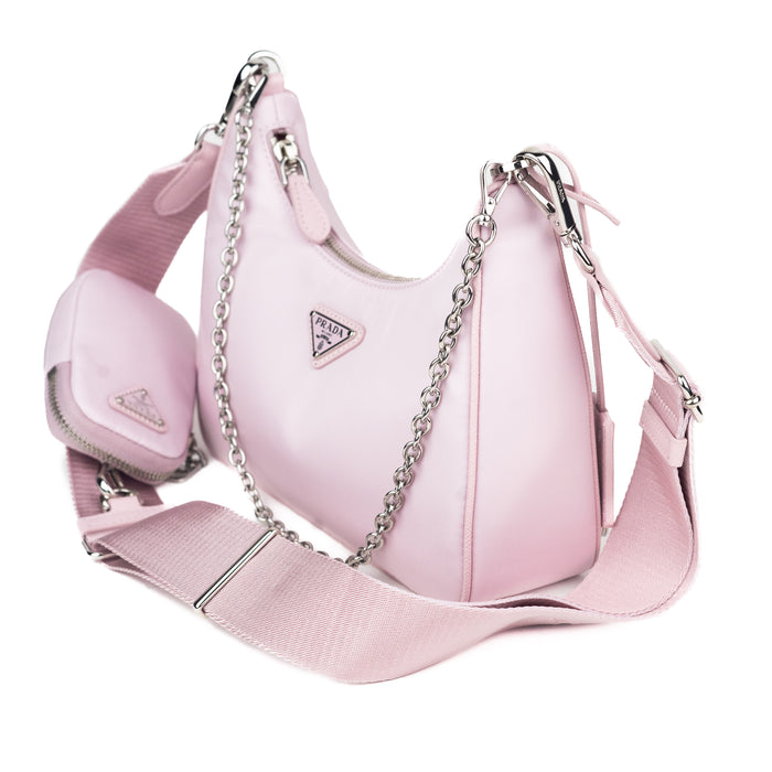 Prada Re-Edition 2005 Re-Nylon Bag Pink