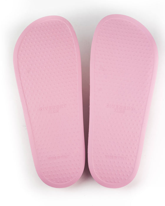 Givenchy Flat Slides in all pink