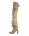 Gucci GG Canvas over-the- knee boots