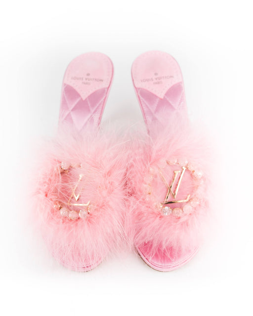 Louis Vuitton Marylin Slippers in Pink