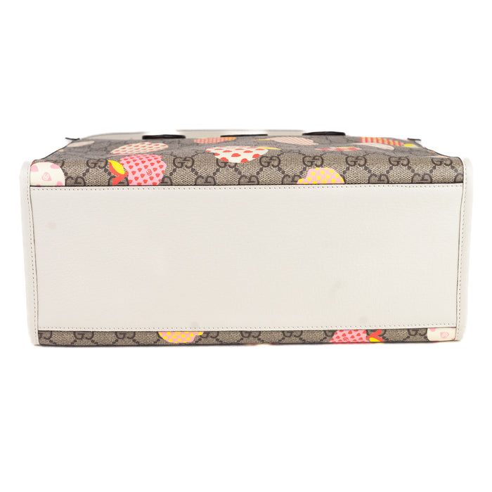 Gucci GG Monogram Les Pommes Small Tote Bag