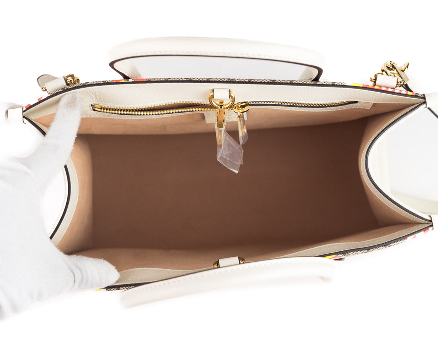 Gucci GG Monogram Les Pommes Small Tote Bag