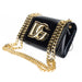 Dolce & Gabbana Polished Calfskin 3.5 Phone Bag in Black