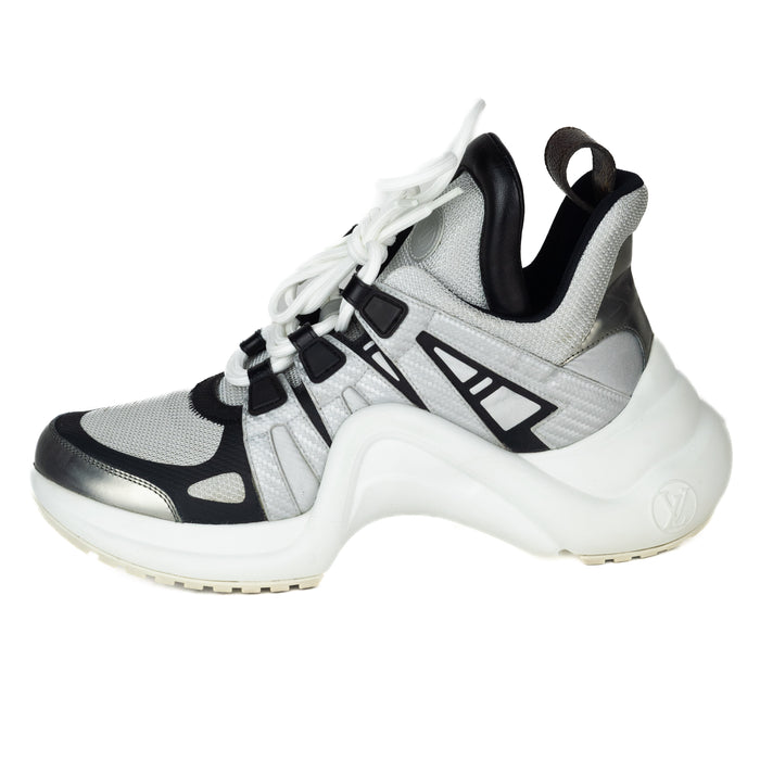 Louis Vuitton Archlight Sneakers in Silver White and Black