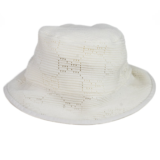 Gucci GG Knitted Bucket Hat White
