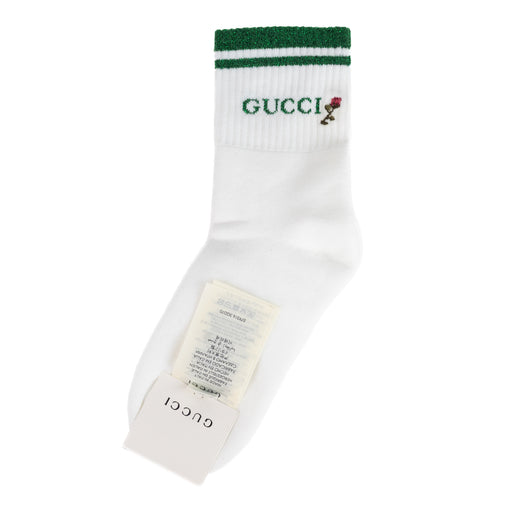 Gucci Shiny Pong Rose Socks