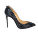 Christian Louboutin Pigalle Follies Patent Crow Pumps in Black