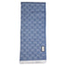 Gucci GG Ivory/Blue Scarf