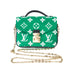 Louis Vuitton Micro Métis in Green Monogram Jacquard Velvet