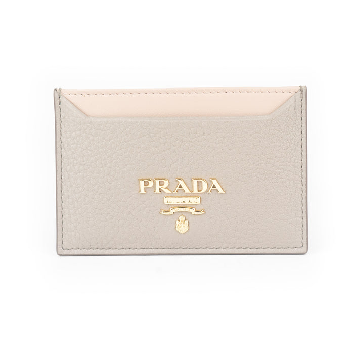 Prada Leather Card Holder