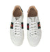 Gucci Ace Embroided Platform Sneakers 