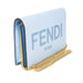 Fendi Light Blue Wallet with Chain