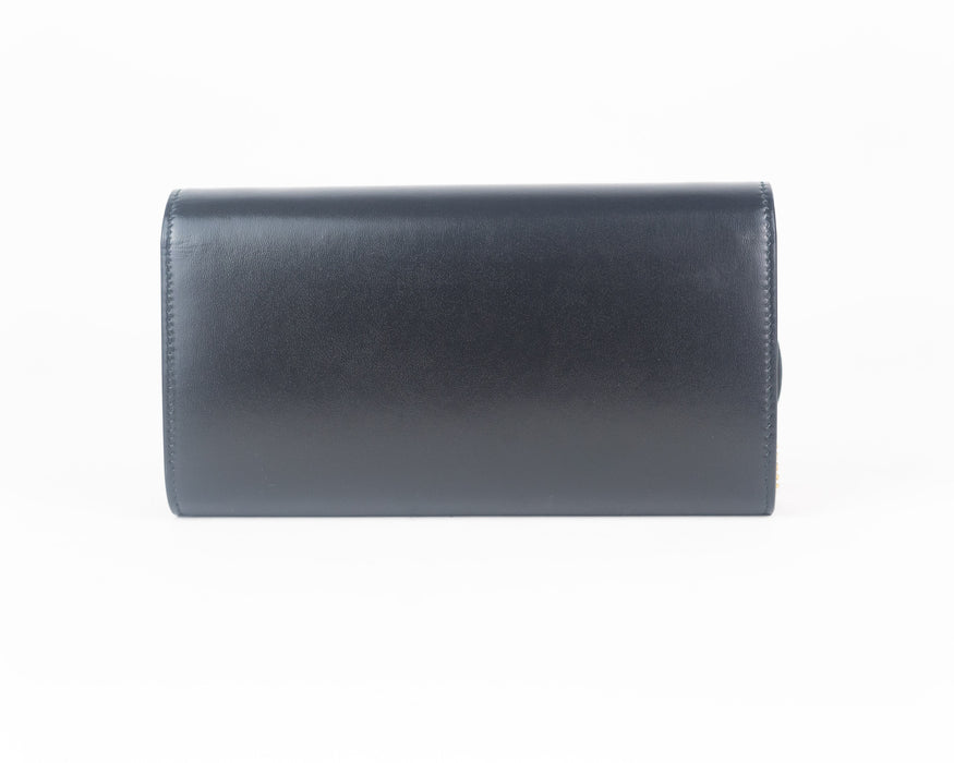 Saint Laurent Paris Chain Wallet in Smooth Leather