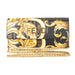 Fendace Continental Wallet in Multicolor Fabric with Chain