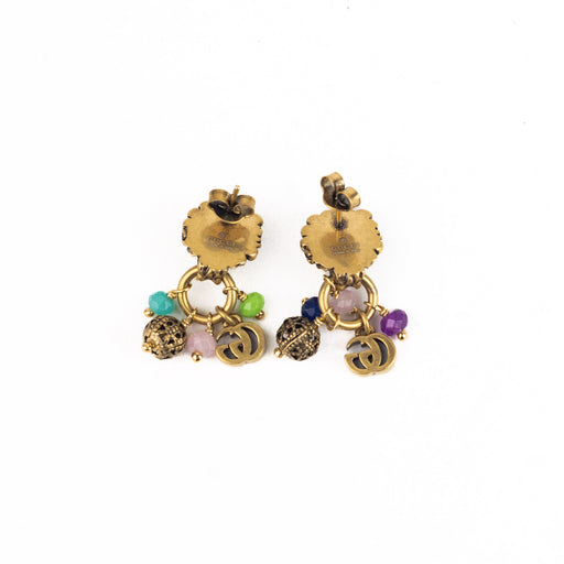 Gucci Lion Double G  Earrings