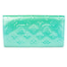 Louis Vuitton Vernis Sarah Wallet Blue Lagon