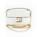 Fendi Leather Baguette Bag in White