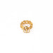 Dior Antique Gold Finish CD Chain Ring