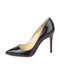 Christian Louboutin Pigalle 100 Patent Heels in Black