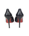 Christian Louboutin Pigalle 100 Patent Heels in Black