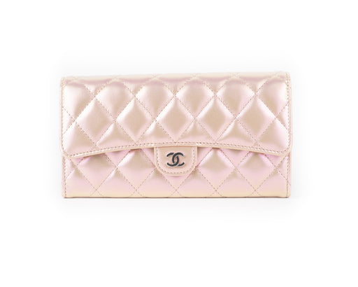 Chanel Classic Iridescent Long Flap Wallet