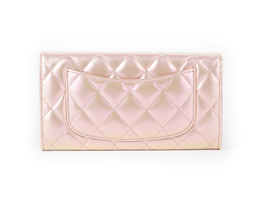Chanel Classic Iridescent Long Flap Wallet