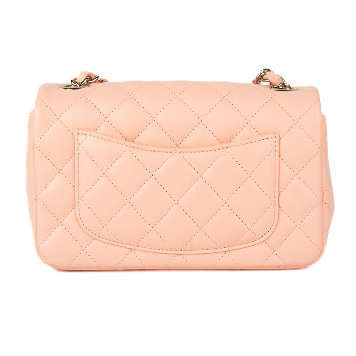 Chanel Classic Mini Flap Bag in Pink