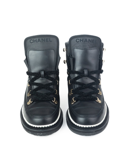 Chanel Low Top Leather Sneakers