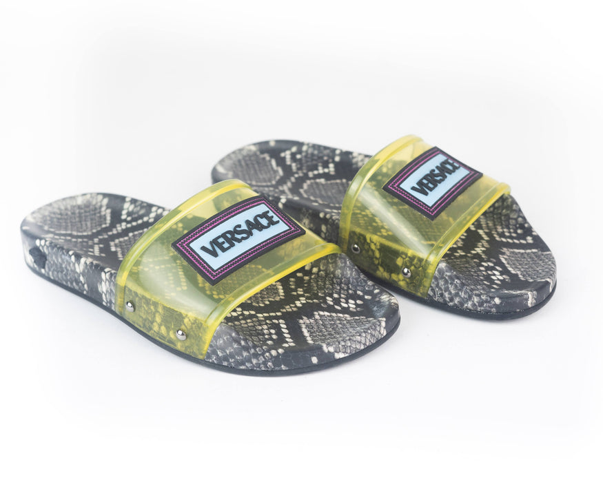 Versace 90s Vintage Logo Slides