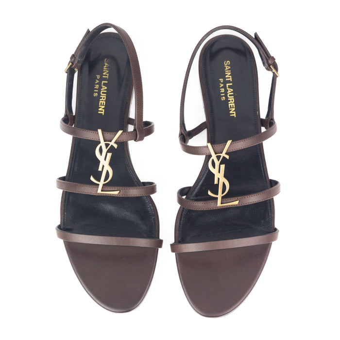 Saint Laurent Cassandra Flat Sandals