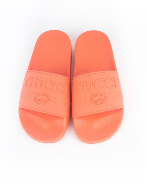 Gucci Kids Logo Pool Slides