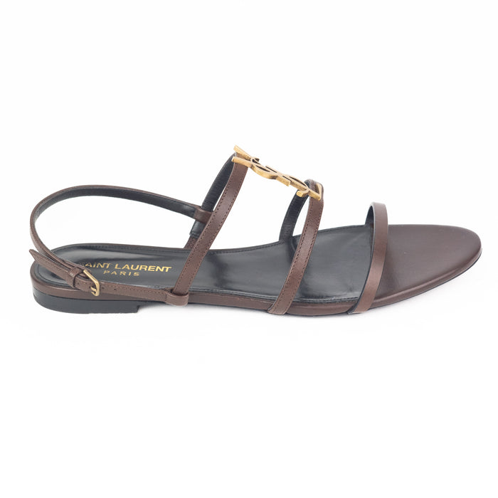 Saint Laurent Cassandra Flat Sandals