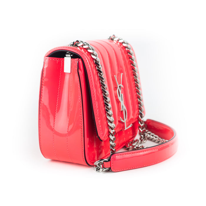 Saint Laurent Small Vicky Neon Chain Bag