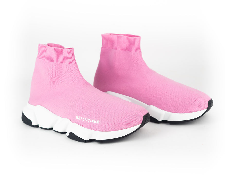 Balenciaga Speed Knit Sneaker in Pink