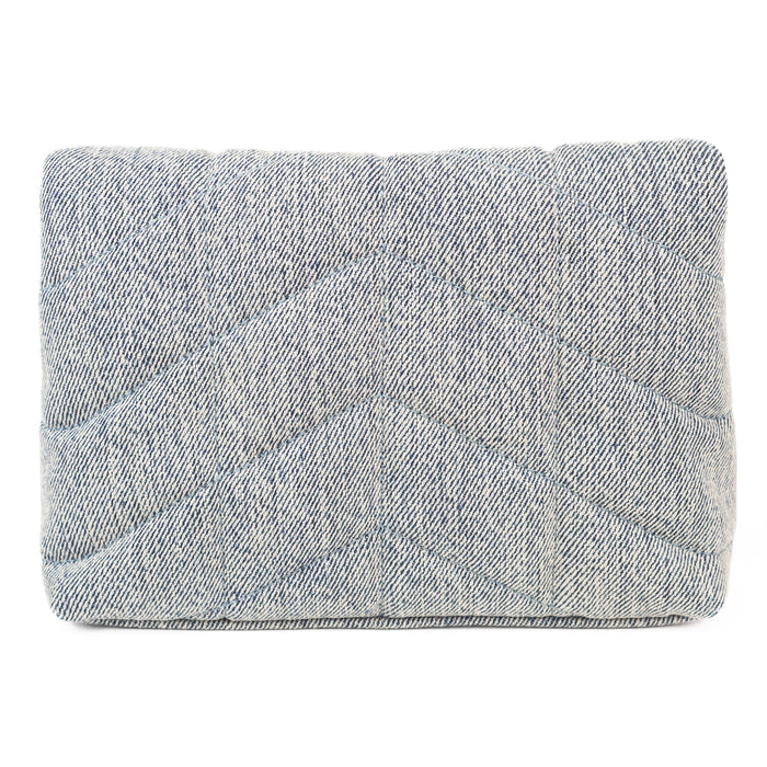 Saint Laurent Loulou Small Denim Pouch