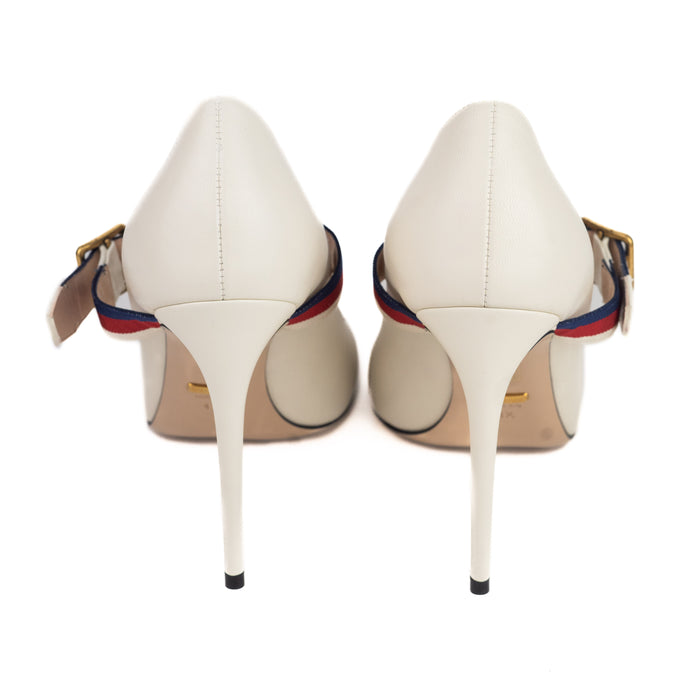 Gucci Malaga Kid High Heel Pumps
