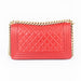 Chanel Caviar Medium Boy Bag in Red