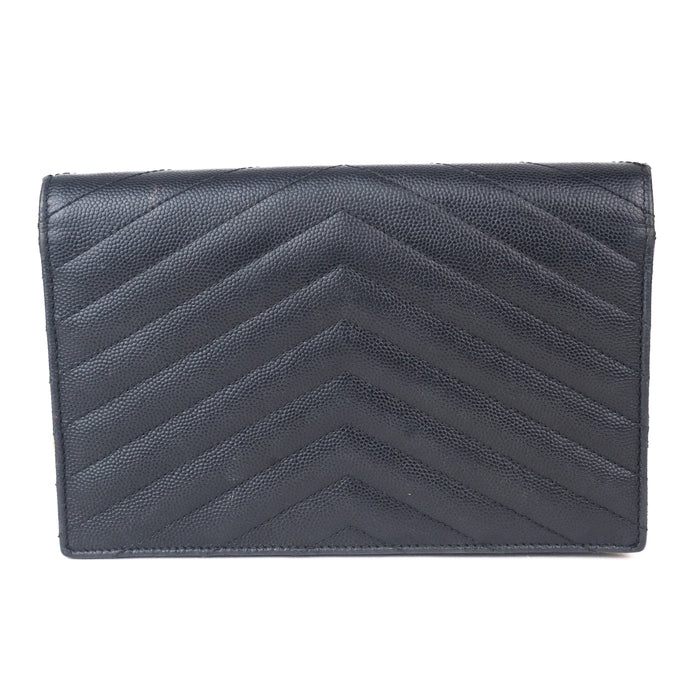 Saint Laurent Cassandre Envelope Wallet on Chain