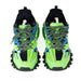 Balenciaga Track Sneakers in Blue and Green