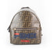 Fendi FF Glazed Fabric Mini Backpack