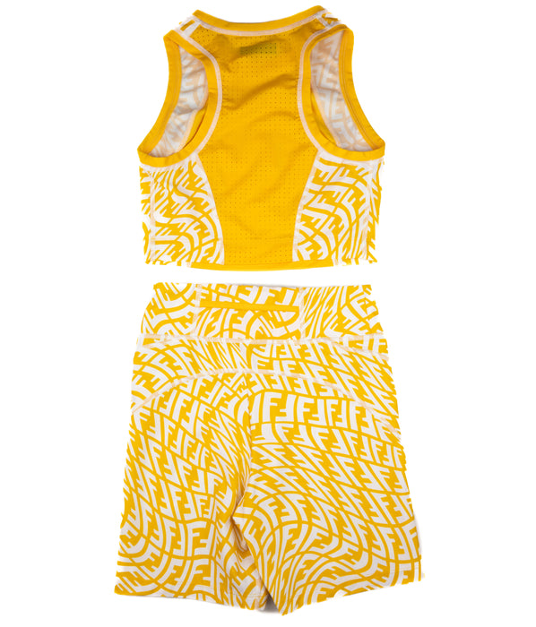 Fendi Vertigo Print Cycling Set