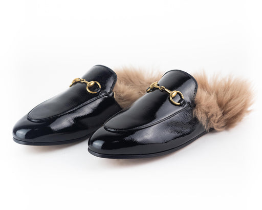 Gucci Princetown Apron Toe Mules