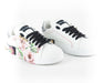 Dolce & Gabbana Portofino Sneakers with Flower Application