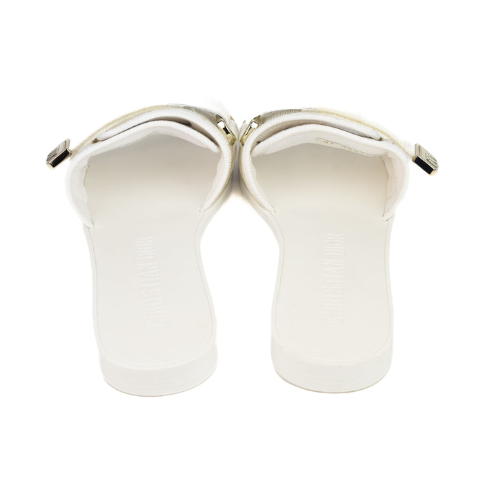 Dior (R)evolution Slides white and gold